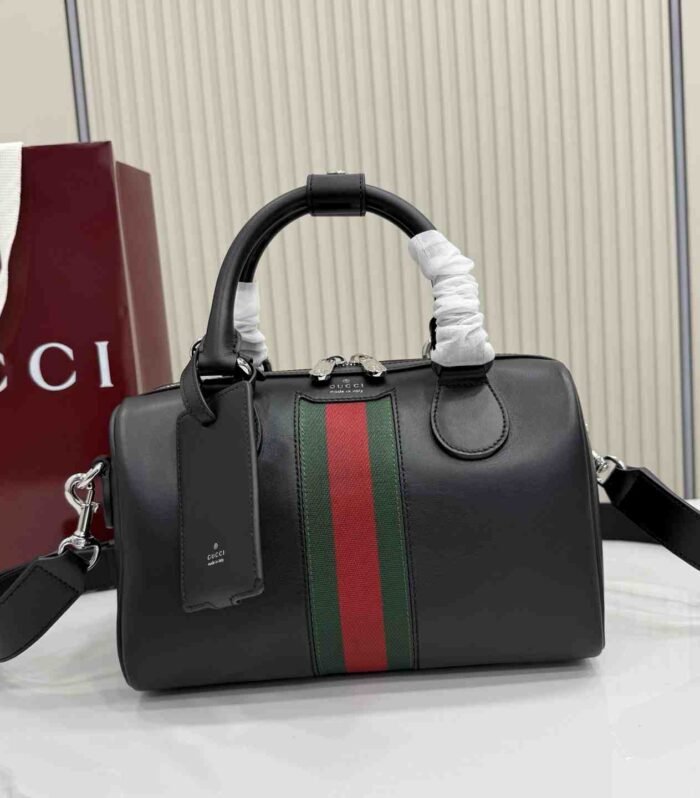 Gucci Attache Large Shoulder Bag GG Canvas