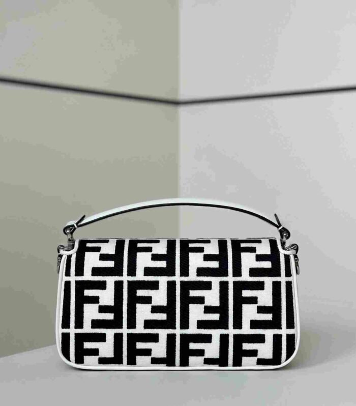 Fendi Fendigraphy Small Shoulder Bag Canvas