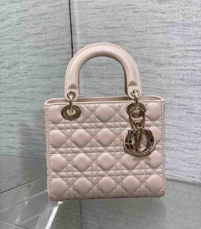 Lady Dior Medium Cannage Quilted Tote